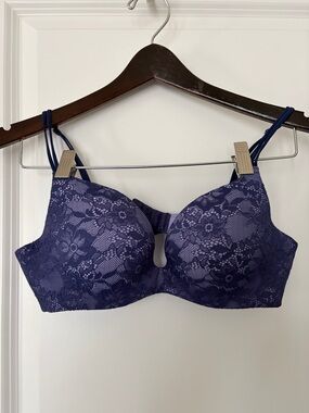 Victoria's Secret Purple Lace Underwire Bra